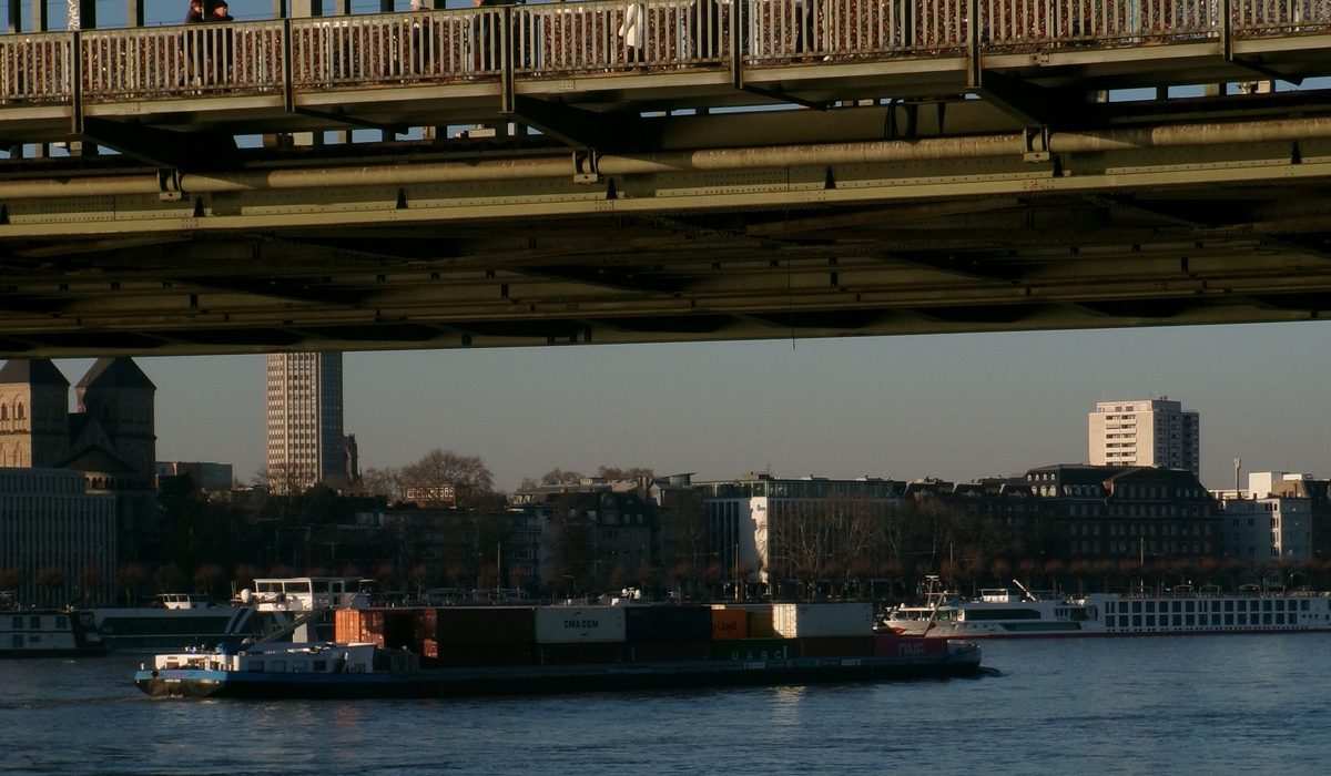 Rheinufer in Köln